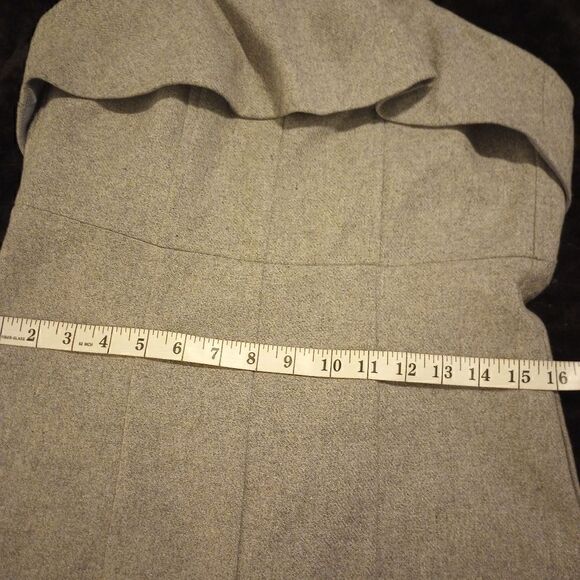 ✨New C.Luce wool strapless bodycon mini - Picture 7 of 12